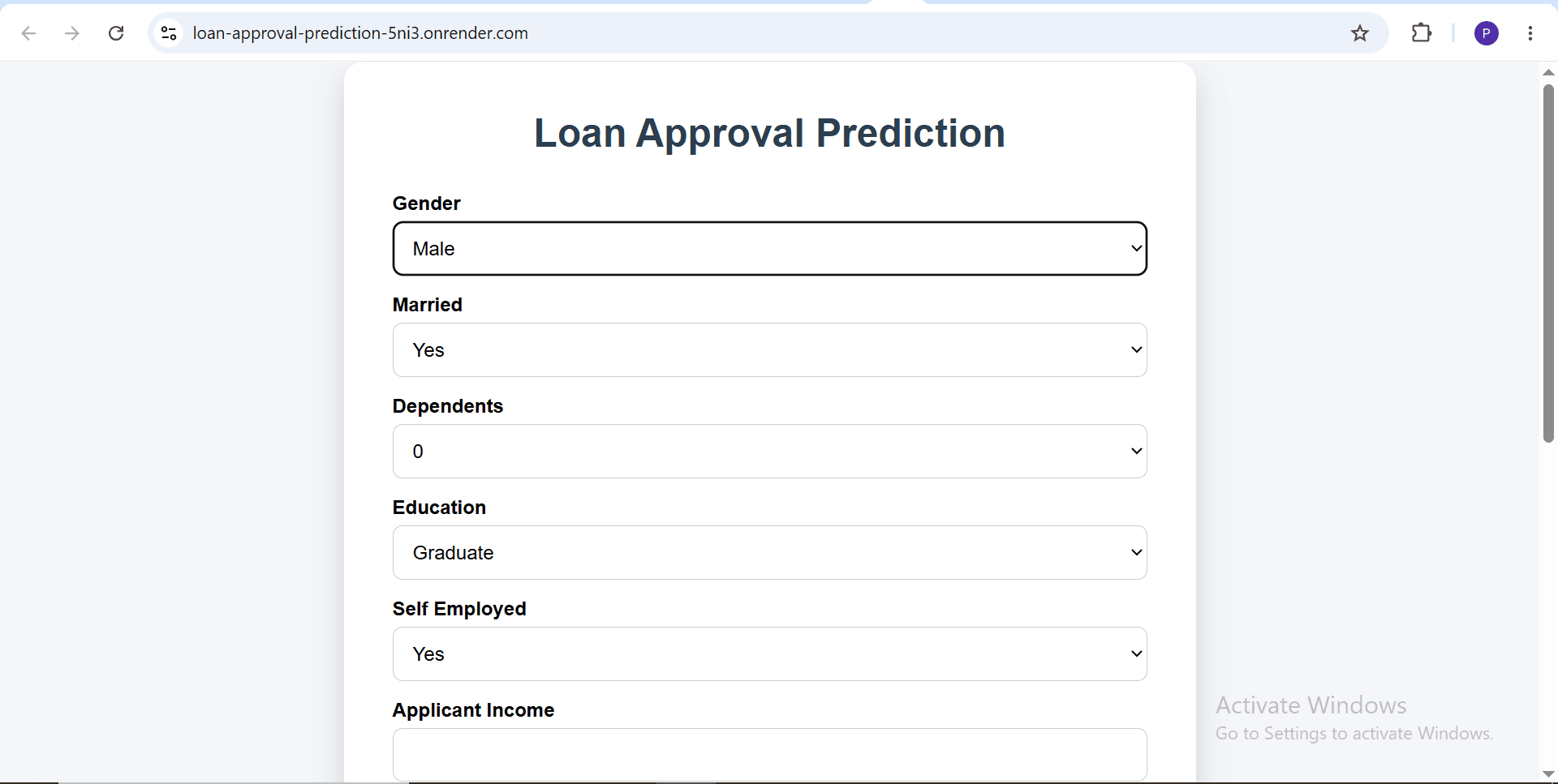 Loan Approval Prediction